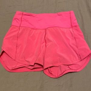 Lululemon pink athletic shorts - no tag